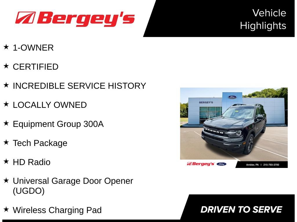 Certified 2022 Ford Bronco Sport Outer Banks w/ Tech Package AWD/4WD image 5