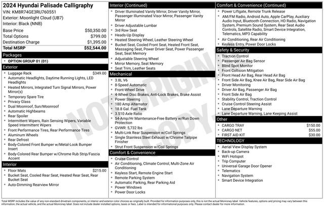 Used 2024 Hyundai Palisade Calligraphy FWD image 24
