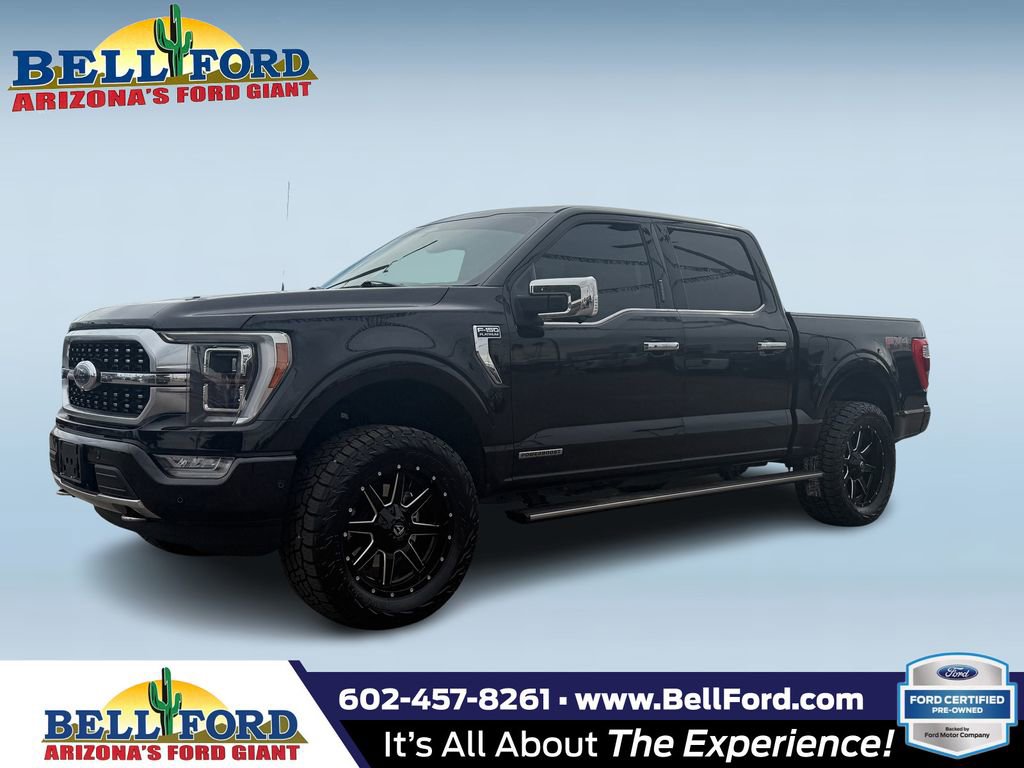 Certified 2023 Ford F150 Platinum w/ Equipment Group 701A High image 1
