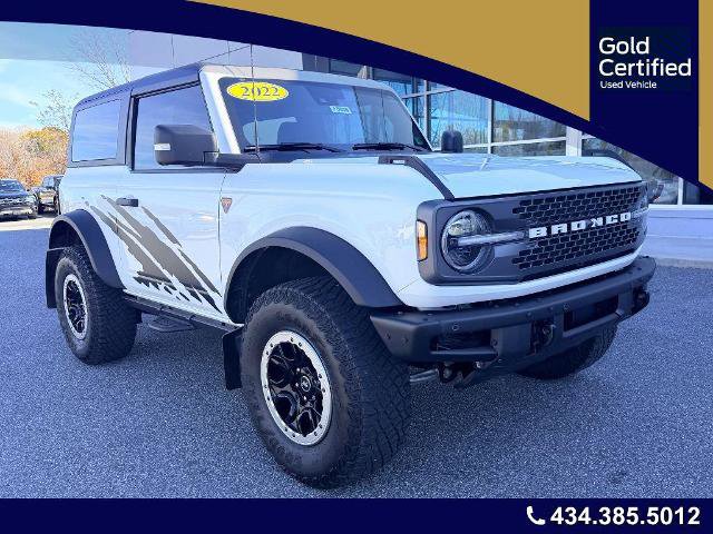 Certified 2022 Ford Bronco Badlands