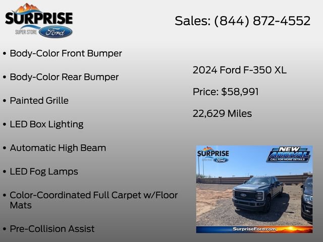 Certified 2024 Ford F350 XL w/ STX Appearance Package AWD/4WD image 19