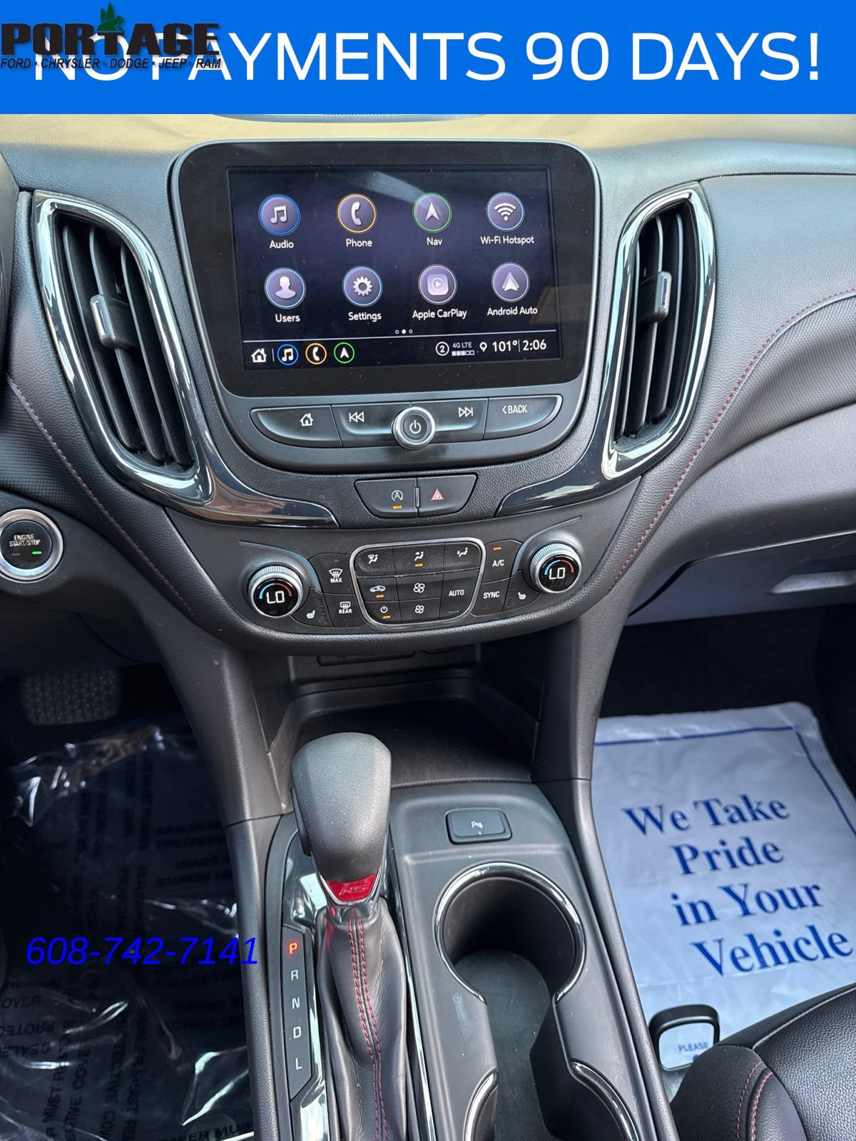 Used 2022 Chevrolet Equinox RS w/ RS Leather Package AWD/4WD image 16