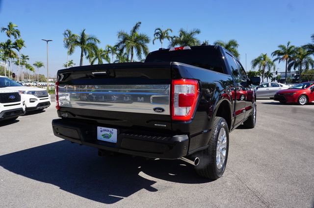 Certified 2023 Ford F150 Platinum w/ Equipment Group 701A High image 3