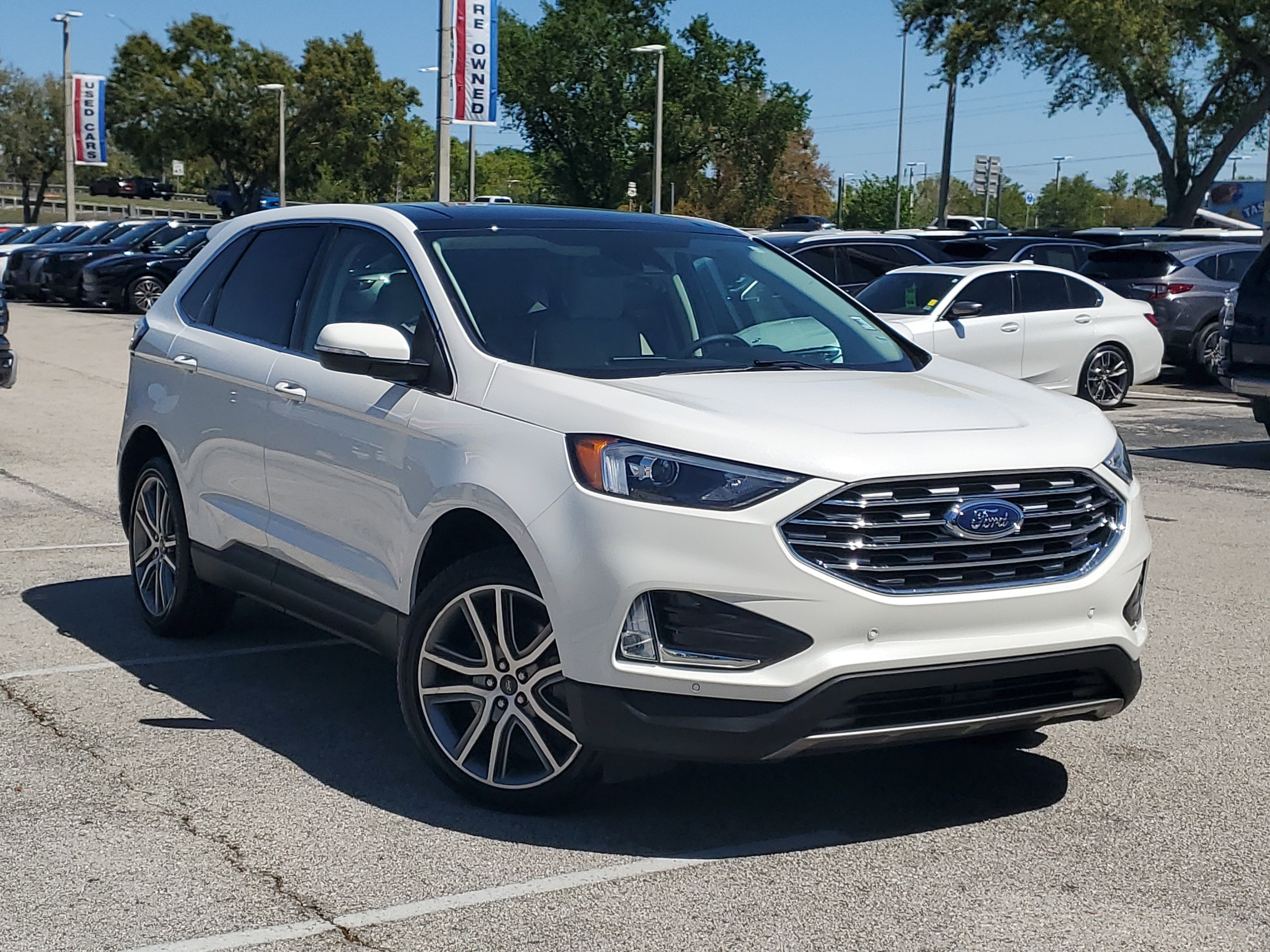 Certified 2023 Ford Edge Titanium w/ Class II Trailer Tow Package