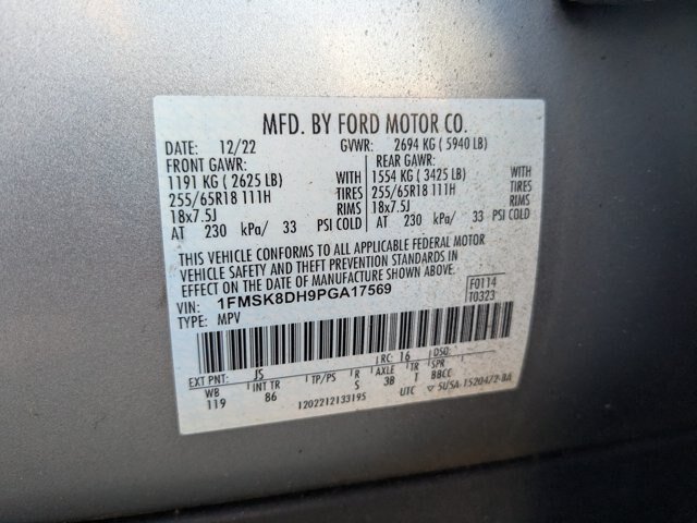 Certified 2023 Ford Explorer XLT AWD/4WD image 37