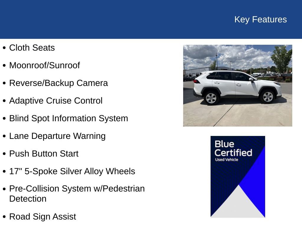 Used 2021 Toyota RAV4 XLE w/ Convenience Package FWD image 33