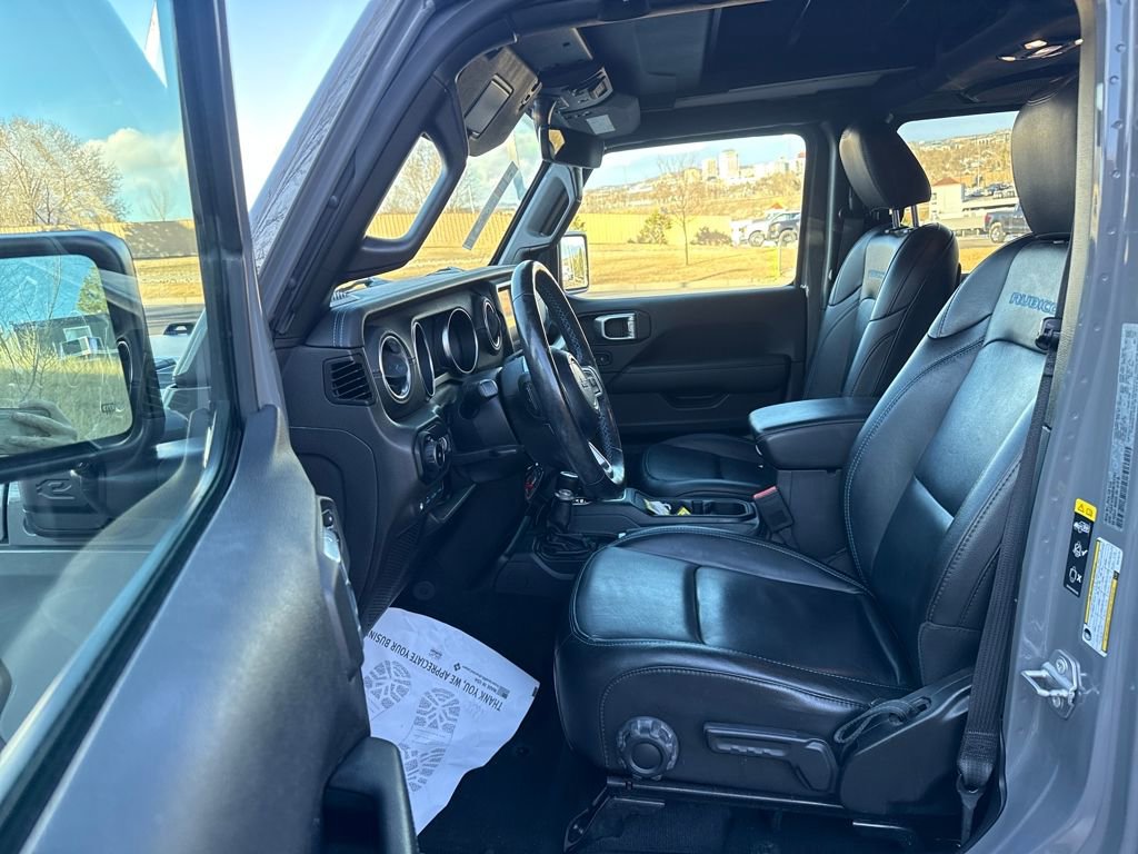 Used 2021 Jeep Wrangler Unlimited Rubicon 4xe w/ Steel Bumper Group image 12