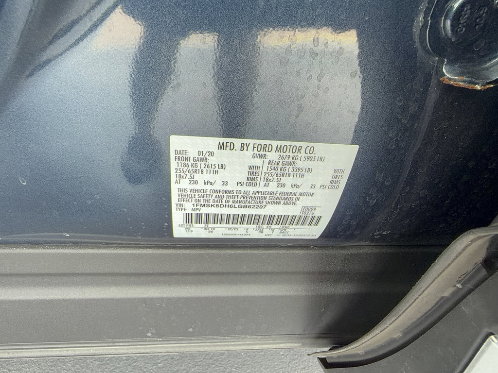 Certified 2020 Ford Explorer XLT AWD/4WD image 33
