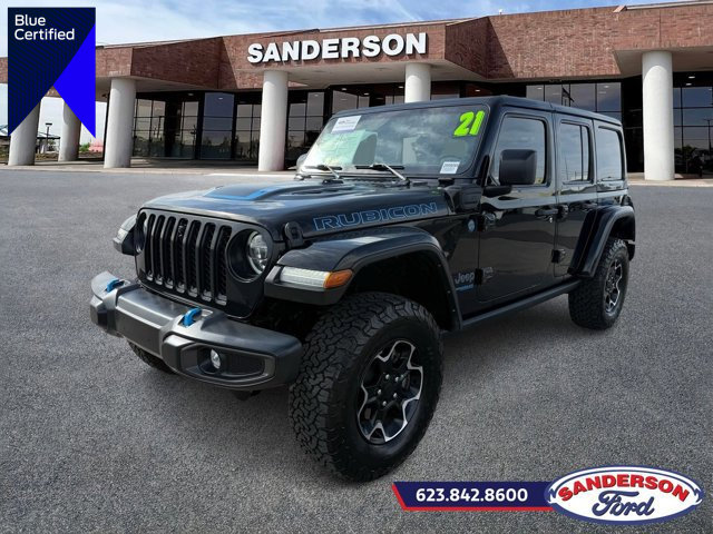 Used 2021 Jeep Wrangler Unlimited Rubicon 4xe w/ Cold Weather Group