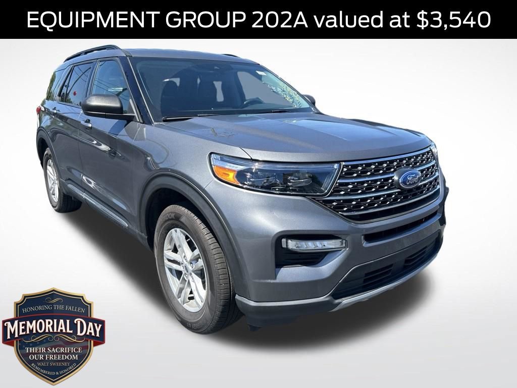 Certified 2022 Ford Explorer XLT w/ Equipment Group 202A