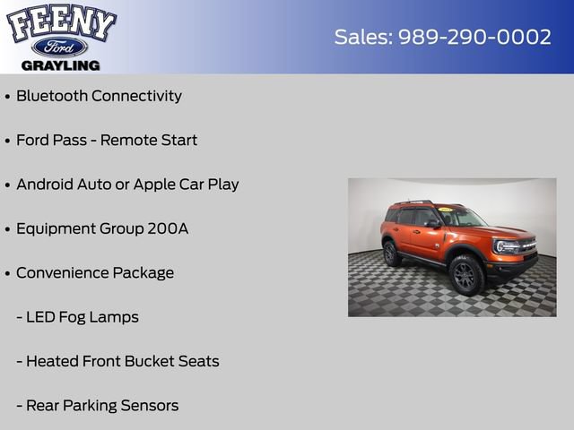 Certified 2024 Ford Bronco Sport Big Bend w/ Convenience Package AWD/4WD image 8