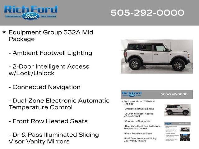 Certified 2025 Ford Bronco Badlands AWD/4WD image 34