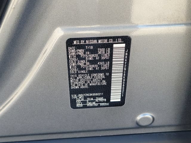 Used 2019 Nissan Armada SL w/ Premium Package AWD/4WD image 33