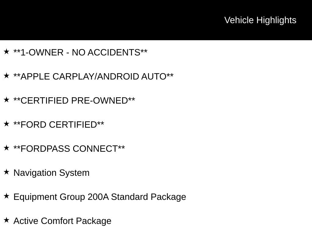 Certified 2025 Ford Explorer Active w/ Active Comfort Package AWD/4WD image 10