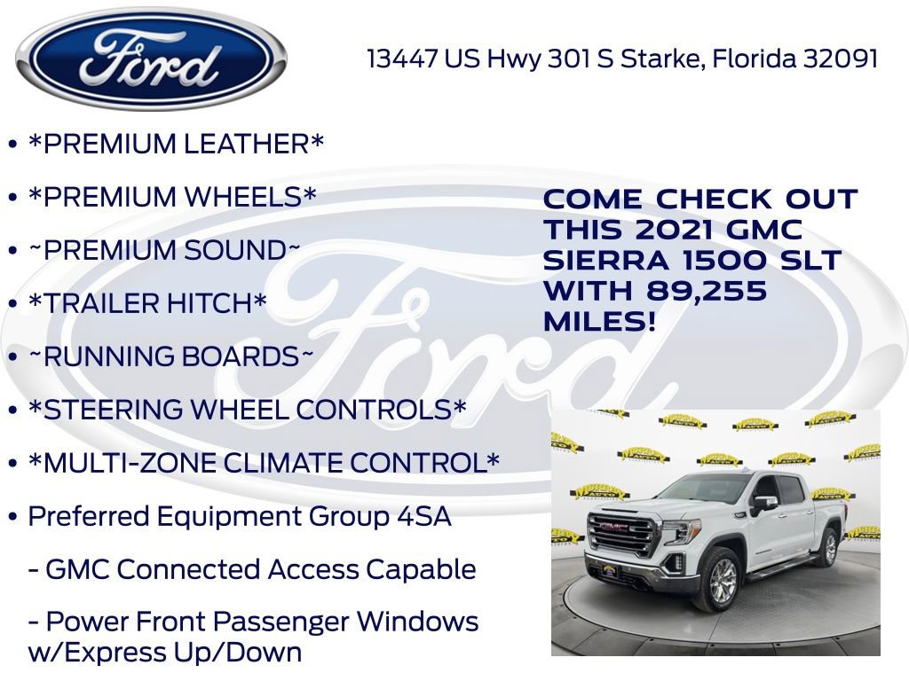 Used 2021 GMC Sierra 1500 SLT AWD/4WD image 15