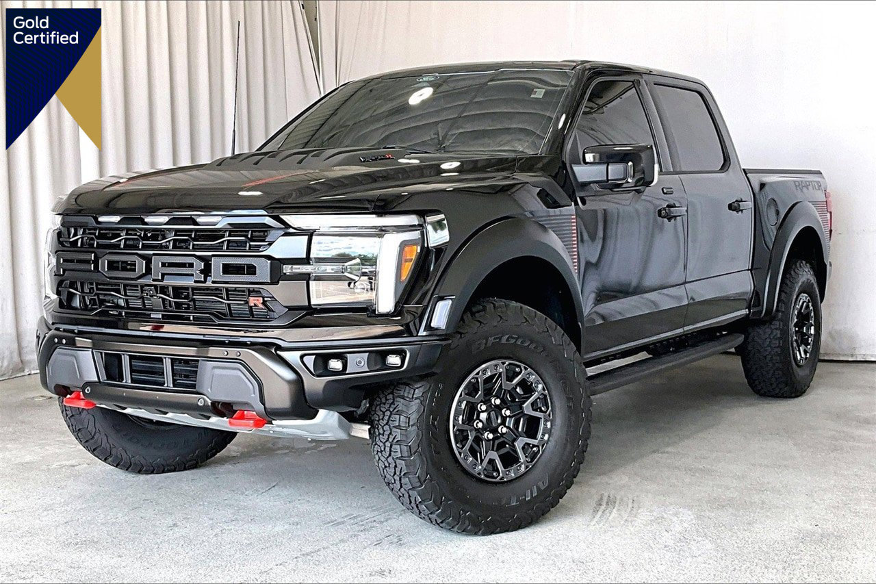 Certified 2025 Ford F150 Raptor w/ Equipment Group 803A Raptor R