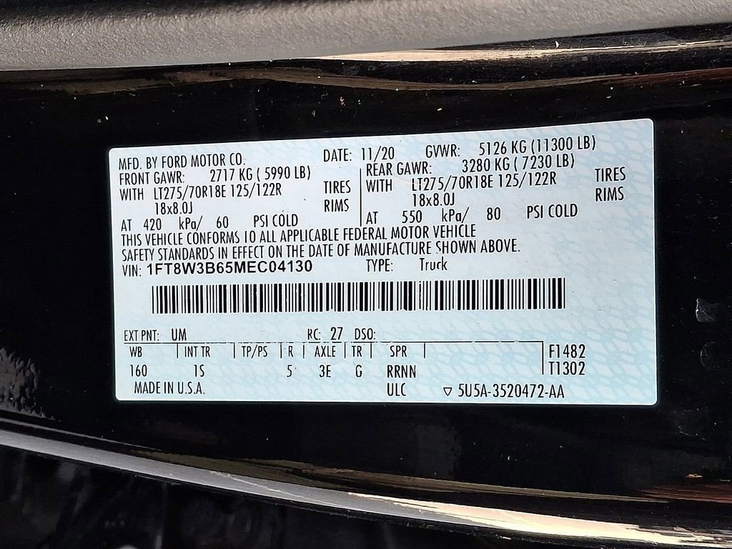 Certified 2021 Ford F350 XL w/ STX Appearance Package image 25