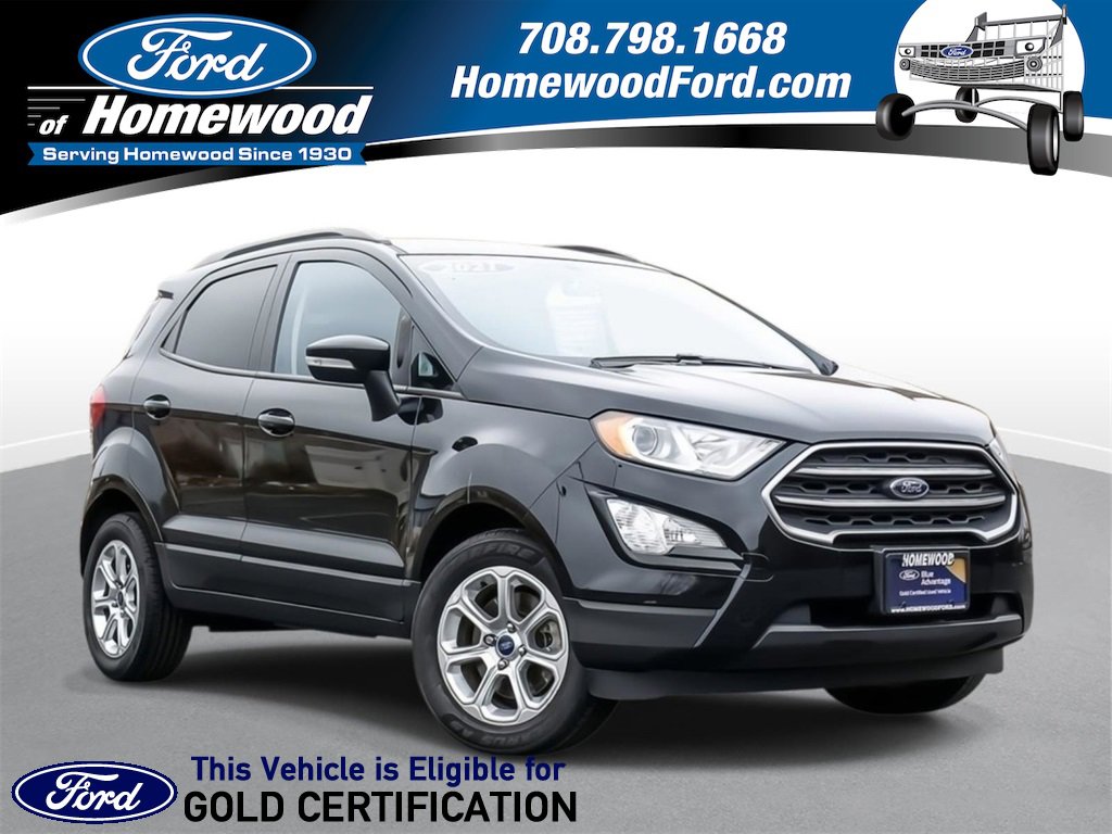Certified 2021 Ford EcoSport SE w/ SE Convenience Package
