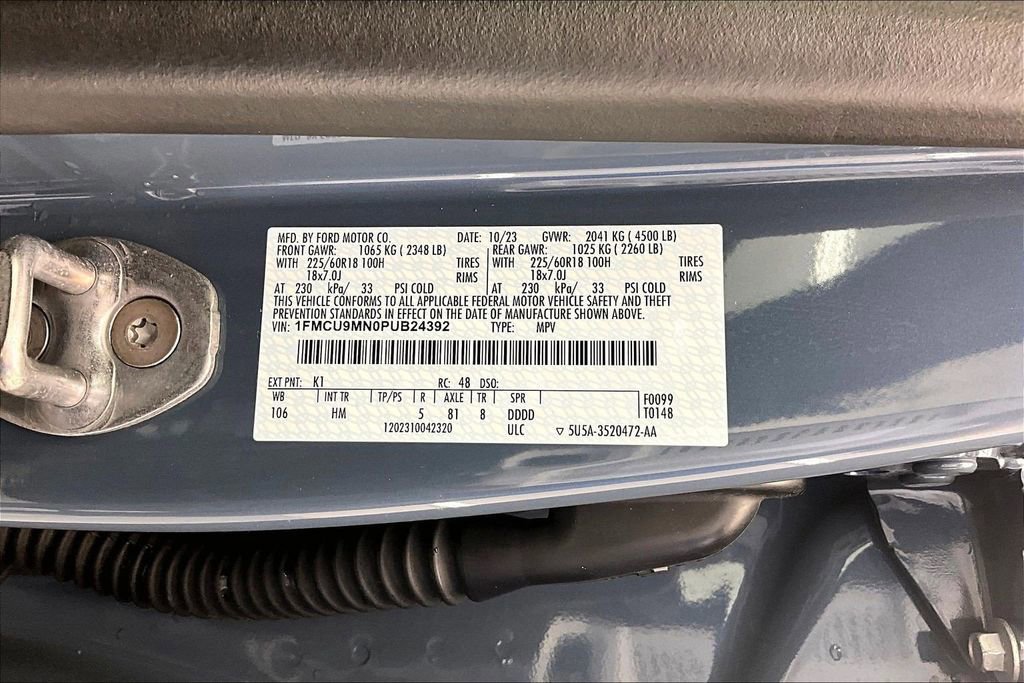 Certified 2023 Ford Escape ST-Line w/ Tech Pack #1 image 35