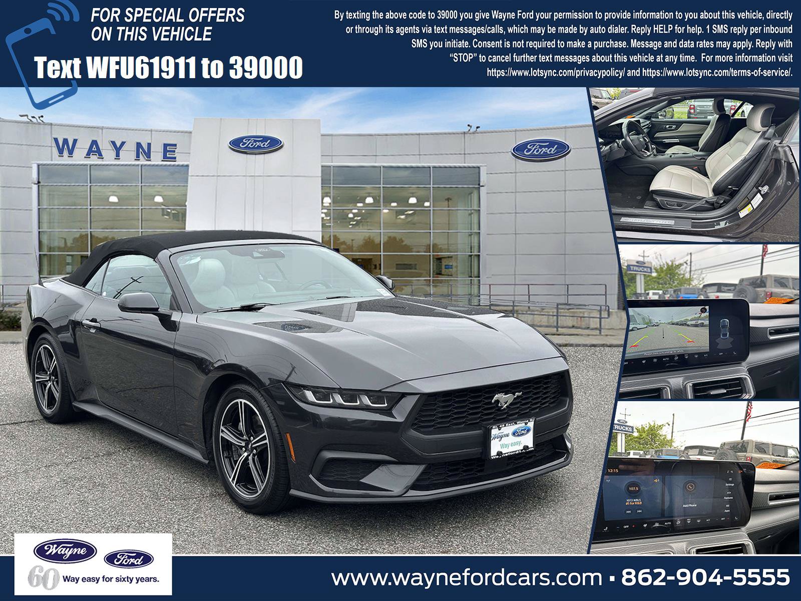 Certified 2024 Ford Mustang Premium RWD image 1