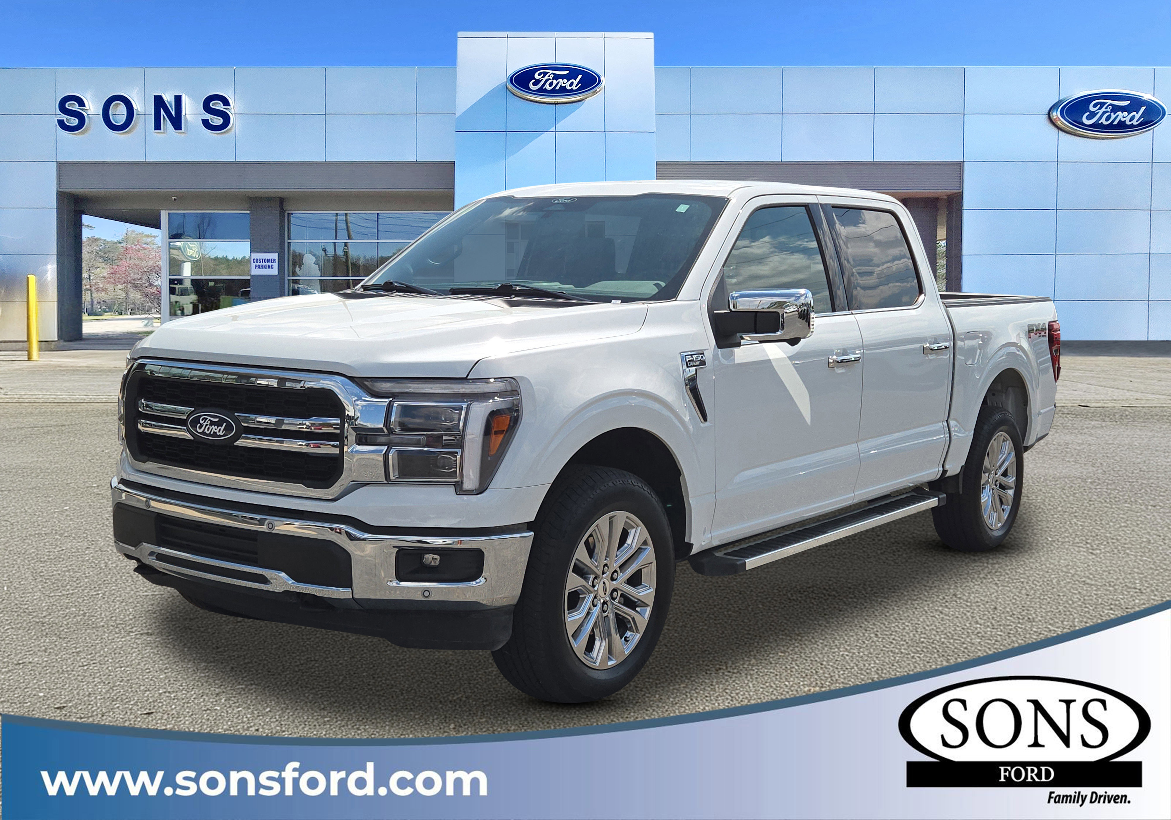 Certified 2025 Ford F150 Lariat w/ Equipment Group 501A Mid image 9