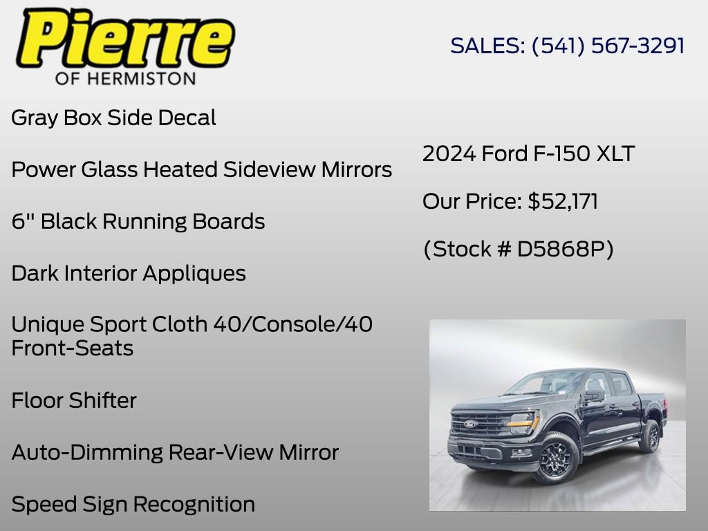 Certified 2024 Ford F150 XLT w/ Equipment Group 302A MID AWD/4WD image 32