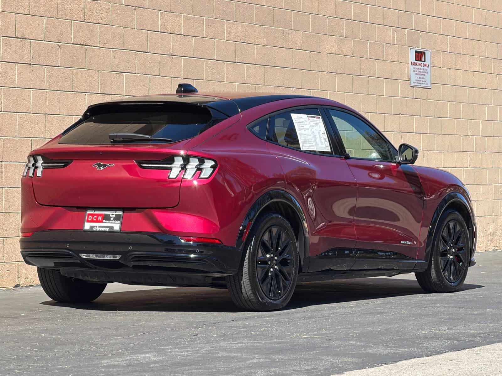 Certified 2025 Ford Mustang Mach-E Premium w/ Sport Appearance Package RWD image 2