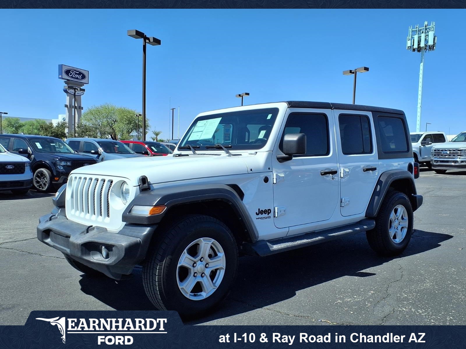 Used 2022 Jeep Wrangler Unlimited Sport AWD/4WD image 1