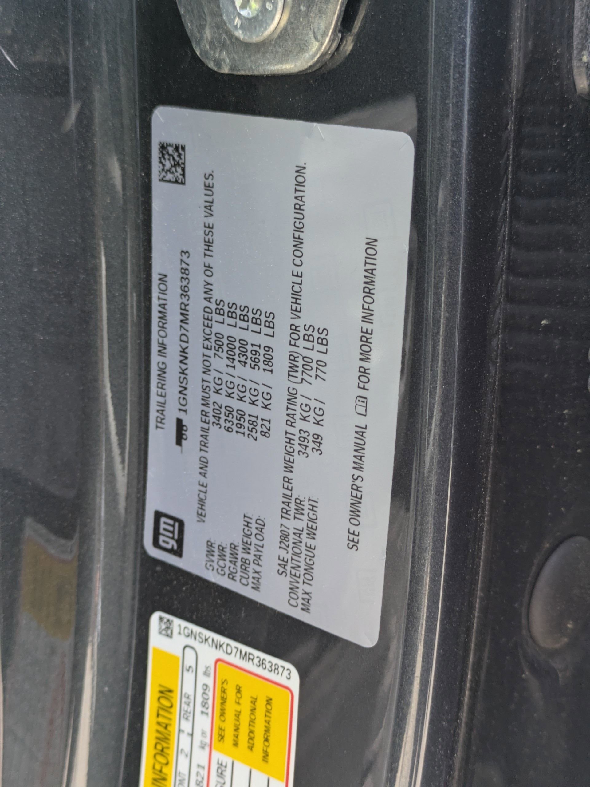 Used 2021 Chevrolet Tahoe LT image 44