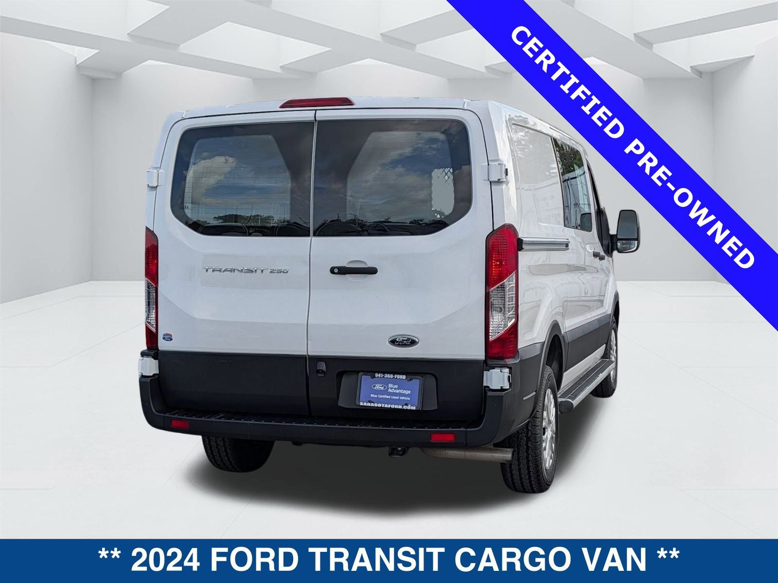 Certified 2024 Ford Transit 250 Low Roof w/ Exterior Upgrade Package image 4