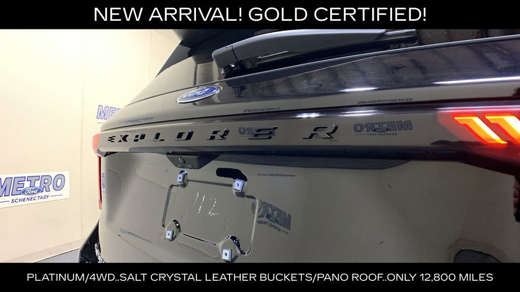 Certified 2025 Ford Explorer Platinum w/ LUX Leather Package AWD/4WD image 20
