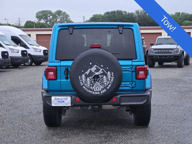 Used 2020 Jeep Wrangler Unlimited Sahara AWD/4WD image 4