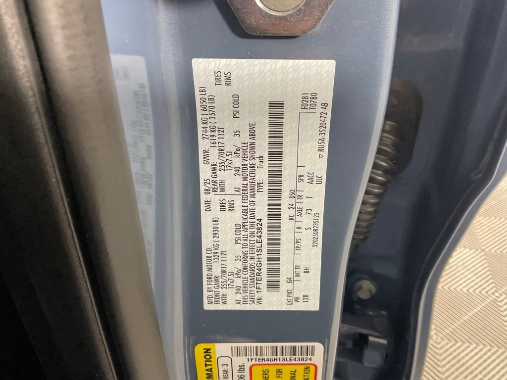 Certified 2025 Ford Ranger XLT w/ Equipment Group 301A High RWD image 28