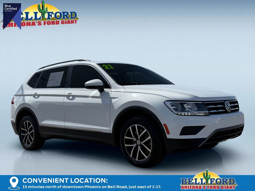 Used 2021 Volkswagen Tiguan SE w/ Panoramic Sunroof Package AWD/4WD image 4