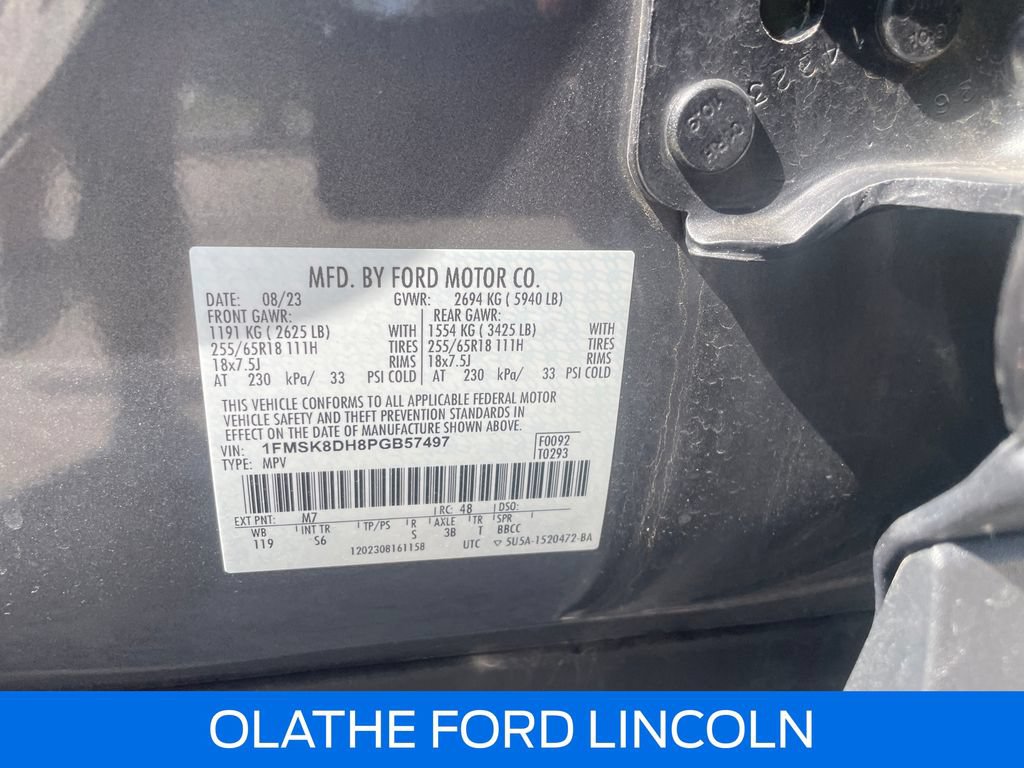 Certified 2023 Ford Explorer XLT w/ Equipment Group 202A AWD/4WD image 23