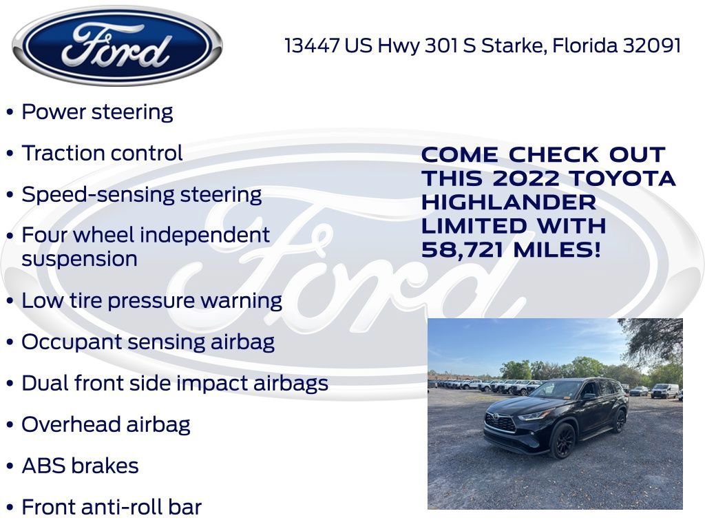 Used 2022 Toyota Highlander Limited image 23