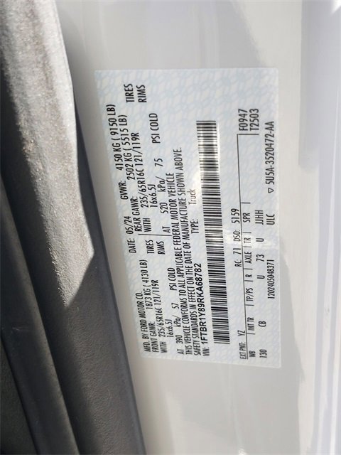 Certified 2024 Ford Transit 250 Low Roof w/ Exterior Upgrade Package image 27