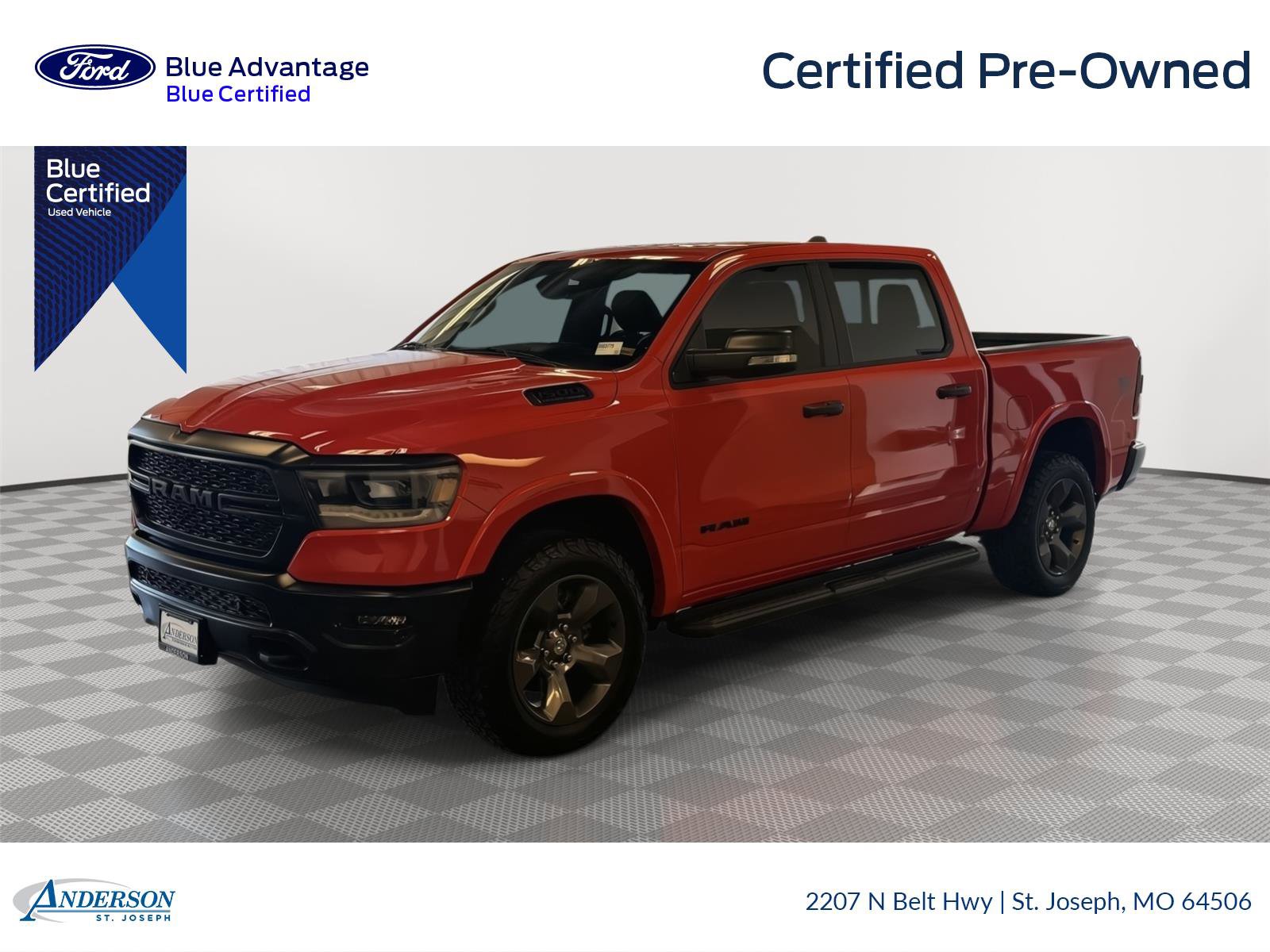 Used 2021 RAM 1500 Big Horn w/ Built-to-serve Edition image 1