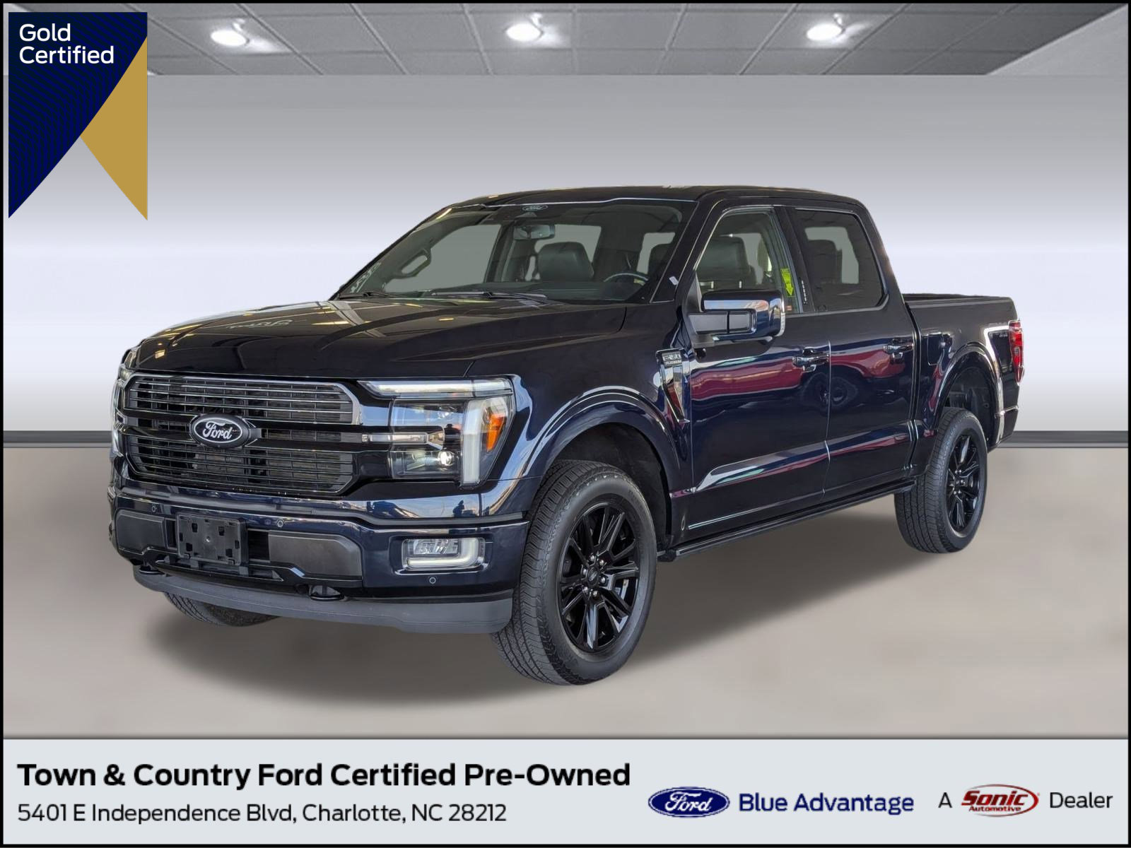 Certified 2024 Ford F150 Platinum w/ Equipment Group 702A High