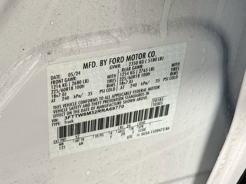 Certified 2024 Ford Maverick Lariat FWD image 33