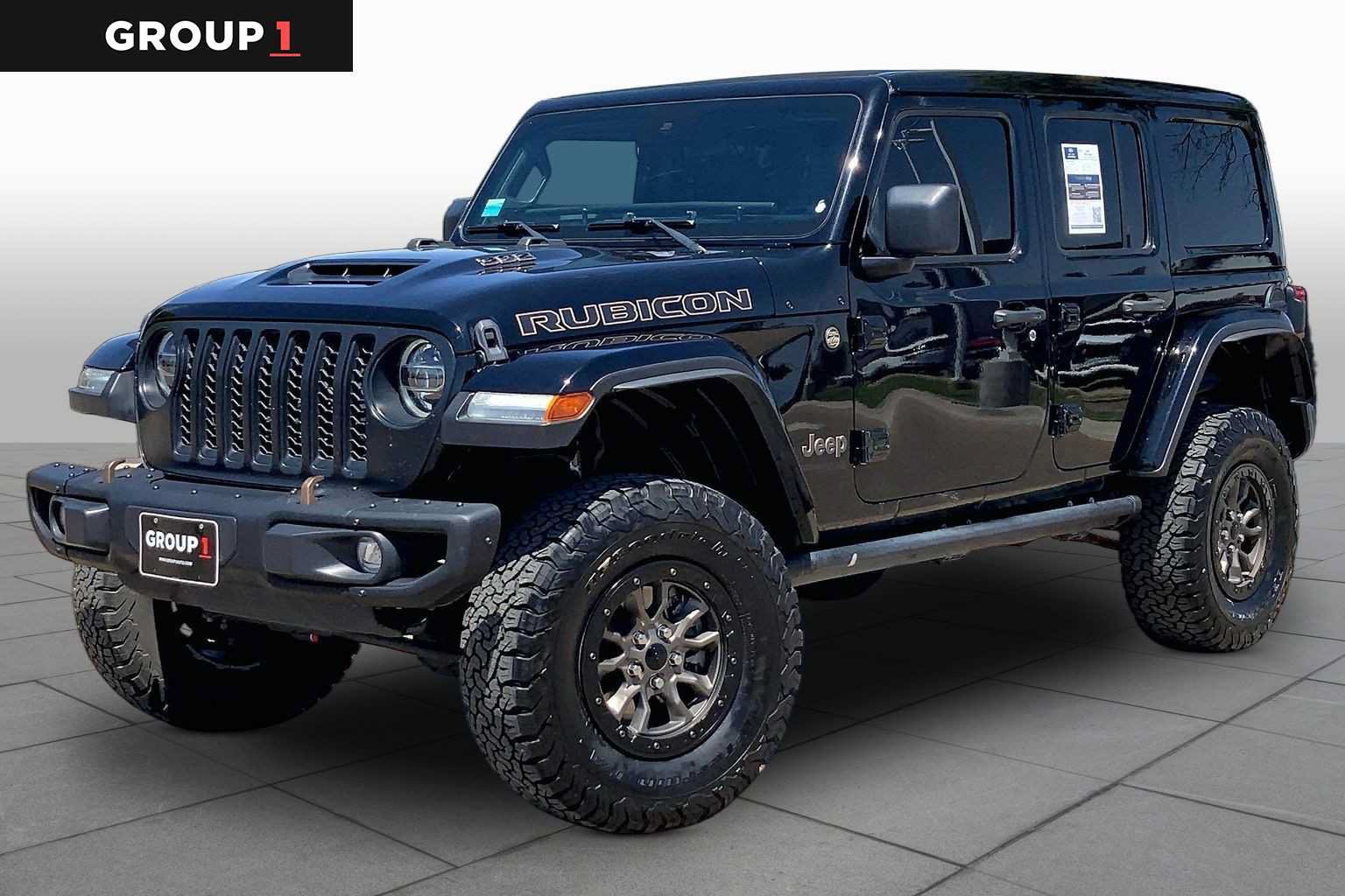 Used 2022 Jeep Wrangler Unlimited Rubicon w/ Trailer Tow Package AWD/4WD image 1