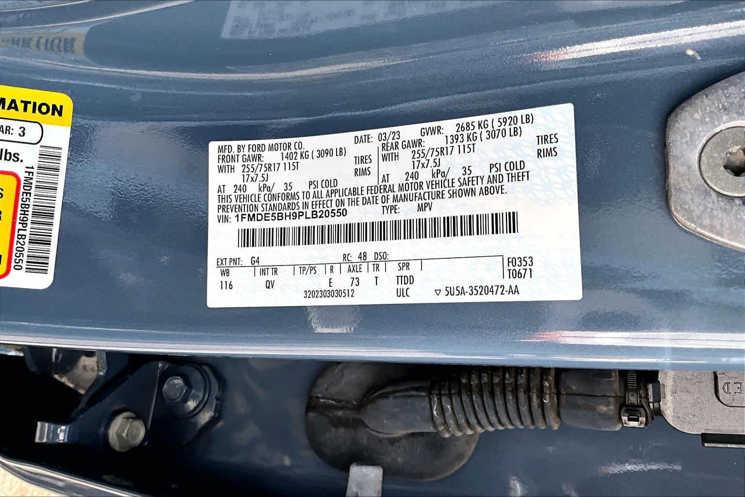 Certified 2023 Ford Bronco Big Bend AWD/4WD image 37