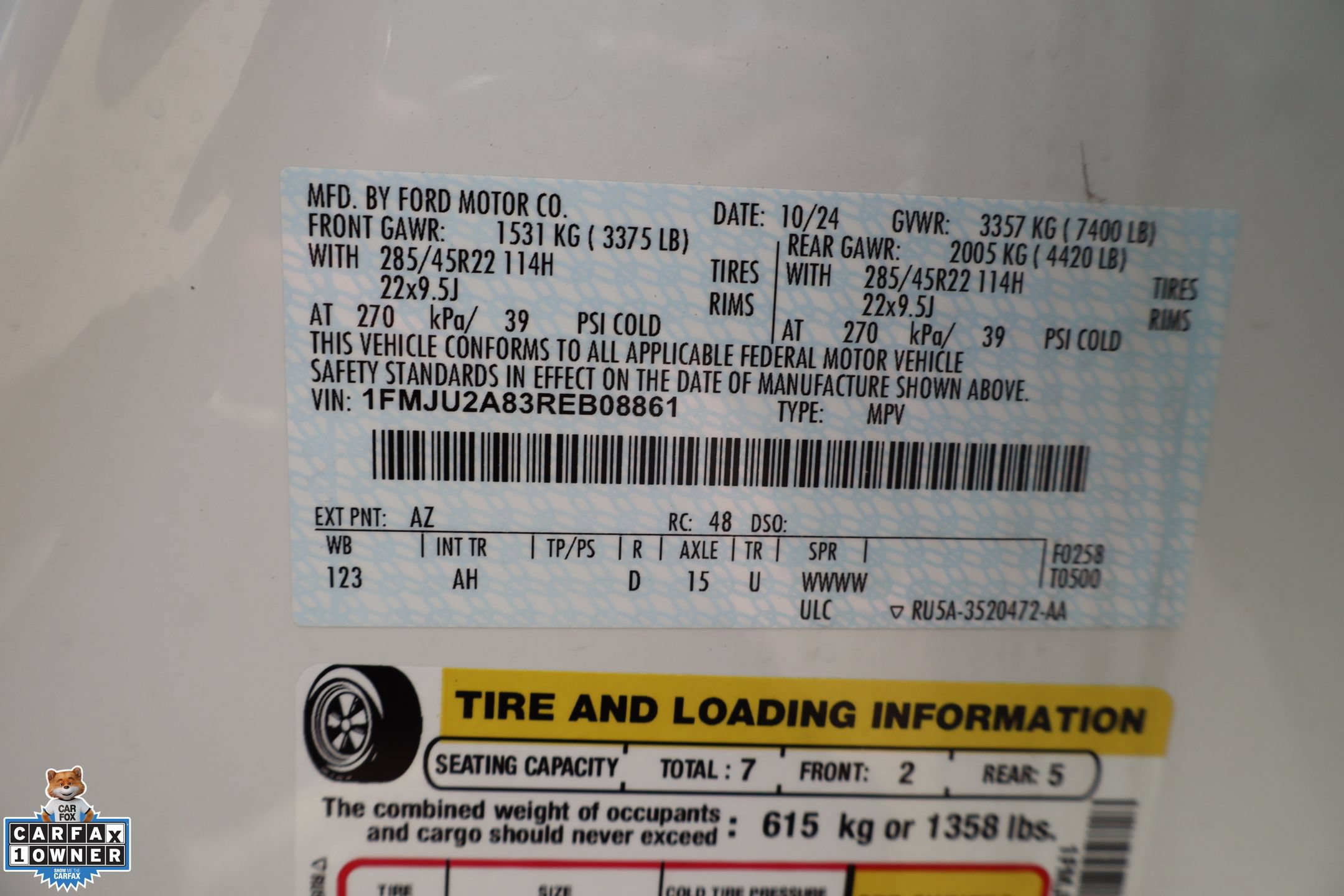 Certified 2024 Ford Expedition Limited AWD/4WD image 33