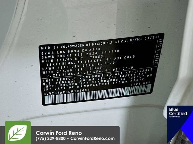 Used 2020 Volkswagen Tiguan SE image 33