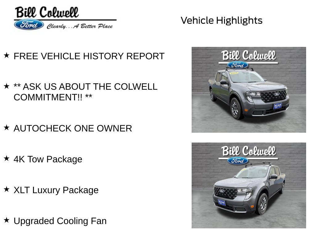 Certified 2025 Ford Maverick XLT w/ Equipment Group 301A AWD/4WD image 12