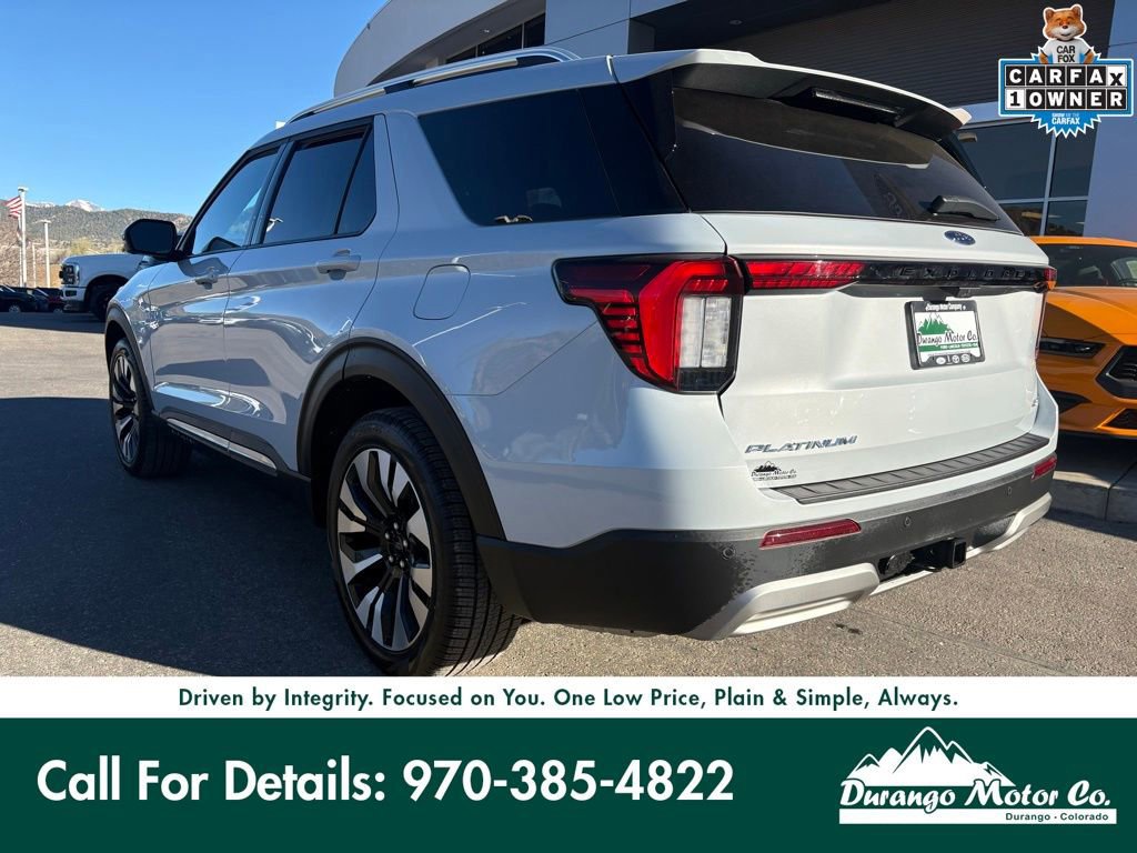 Certified 2025 Ford Explorer Platinum w/ LUX Leather Package image 3