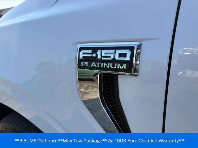 Certified 2023 Ford F150 Platinum w/ Equipment Group 701A High AWD/4WD image 33