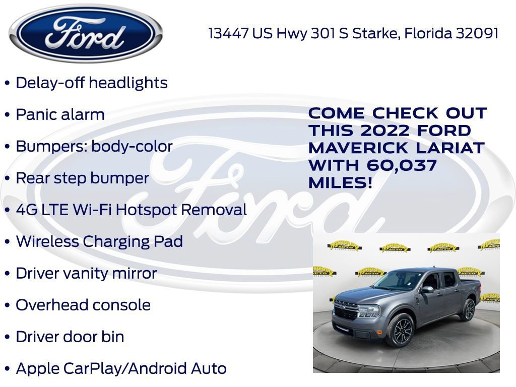 Certified 2022 Ford Maverick Lariat image 30