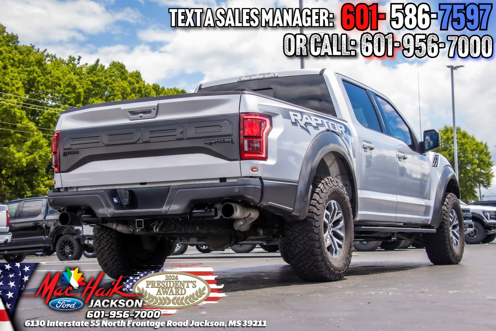 Certified 2017 Ford F150 Raptor w/ Equipment Group 802A Luxury AWD/4WD image 5