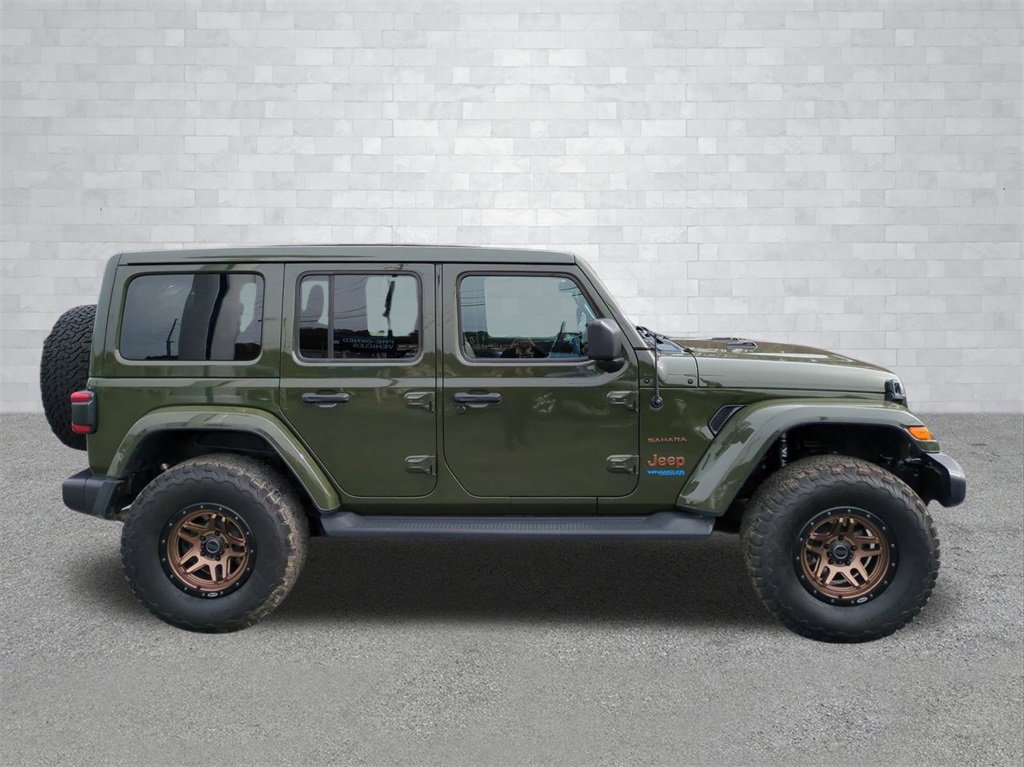 Used 2021 Jeep Wrangler Unlimited Sahara 4xe w/ Cold Weather Group image 3